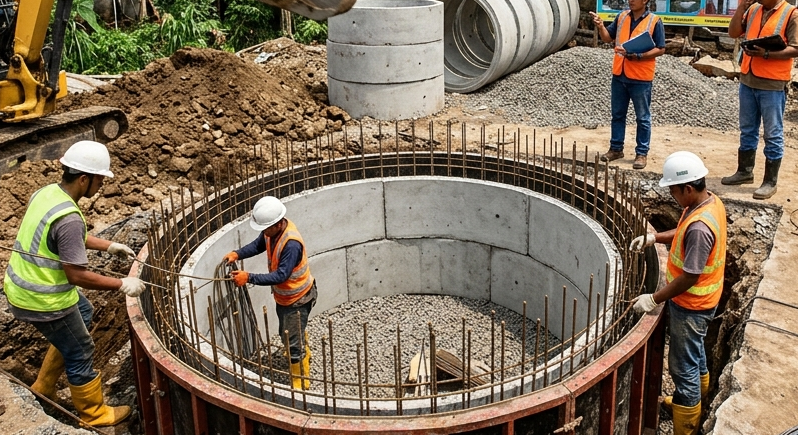 jasa konstruksi sumur resapan